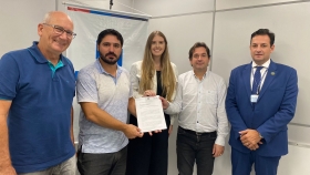 Reunião sobre o programa Passe Livre Estudantil em Antônio Prado